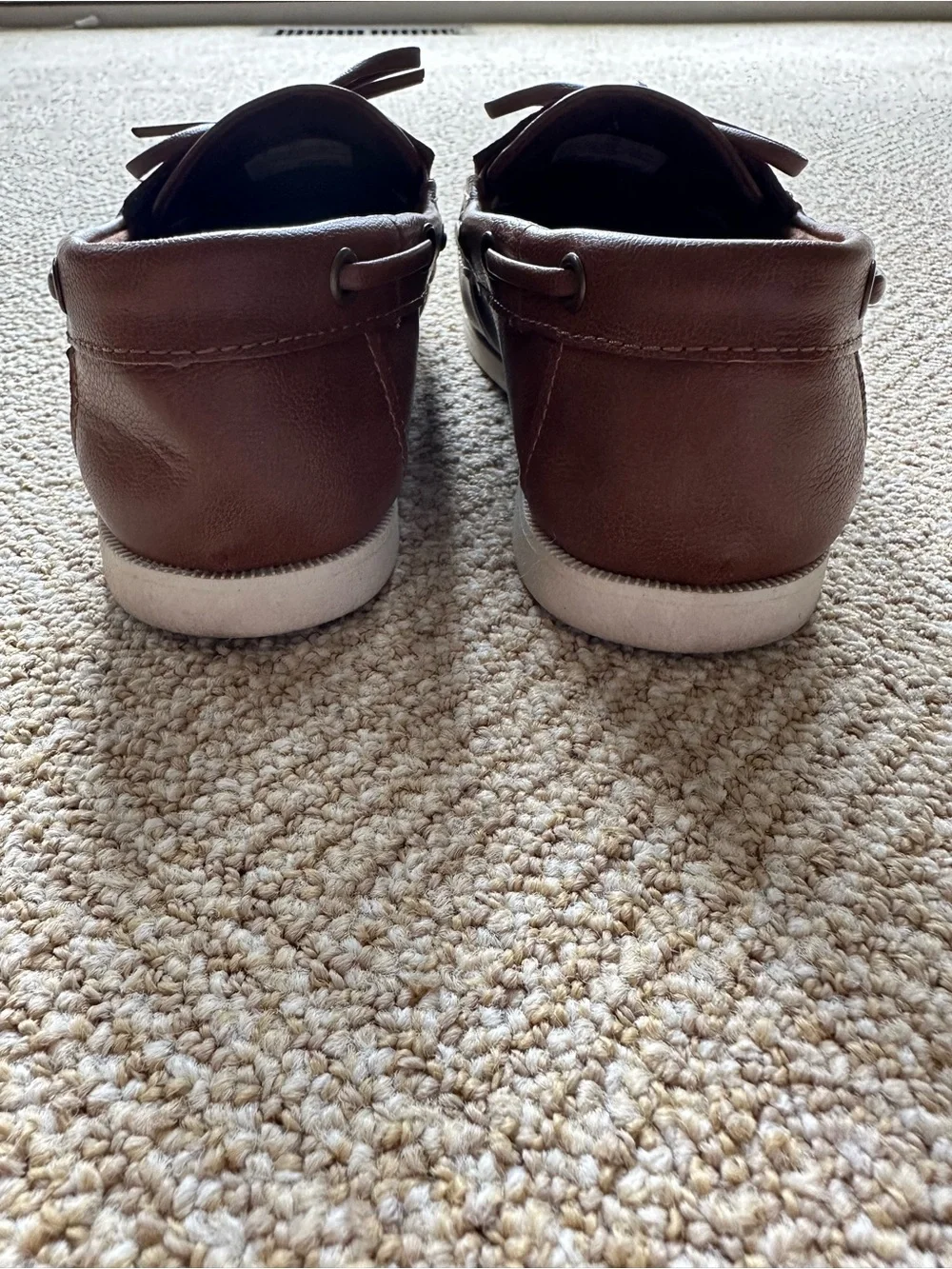 Cat & Jack Boy Brown Boat Shoes